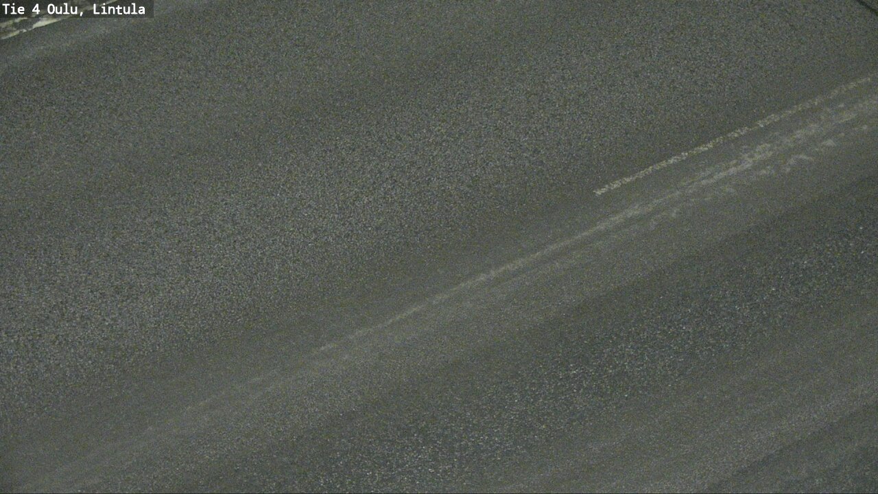 Weather Camera Image Väg 4 Uleåborg, Lintula, Oulu, Pohjois-Pohjanmaa