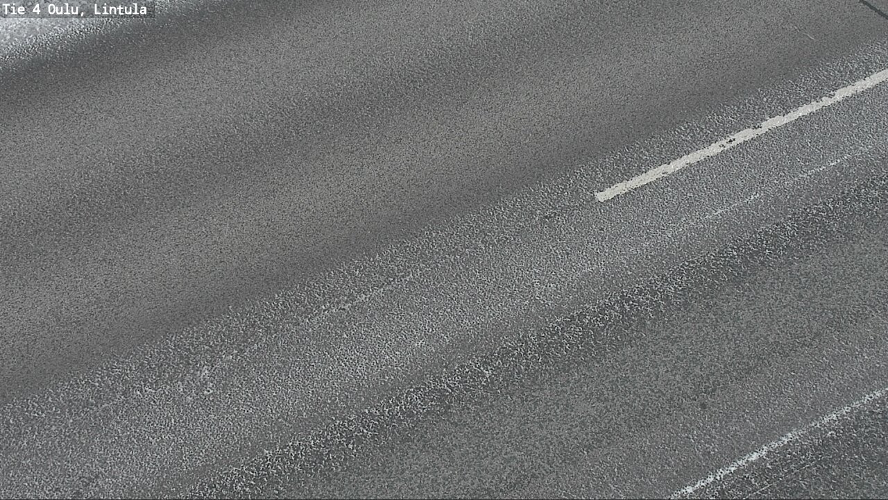 Weather Camera Image Väg 4 Uleåborg, Lintula, Oulu, Pohjois-Pohjanmaa