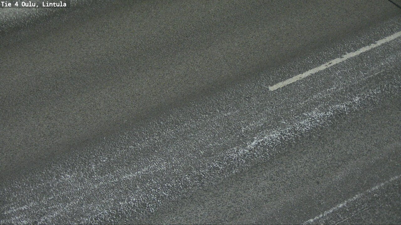 Weather Camera Image Väg 4 Uleåborg, Lintula, Oulu, Pohjois-Pohjanmaa