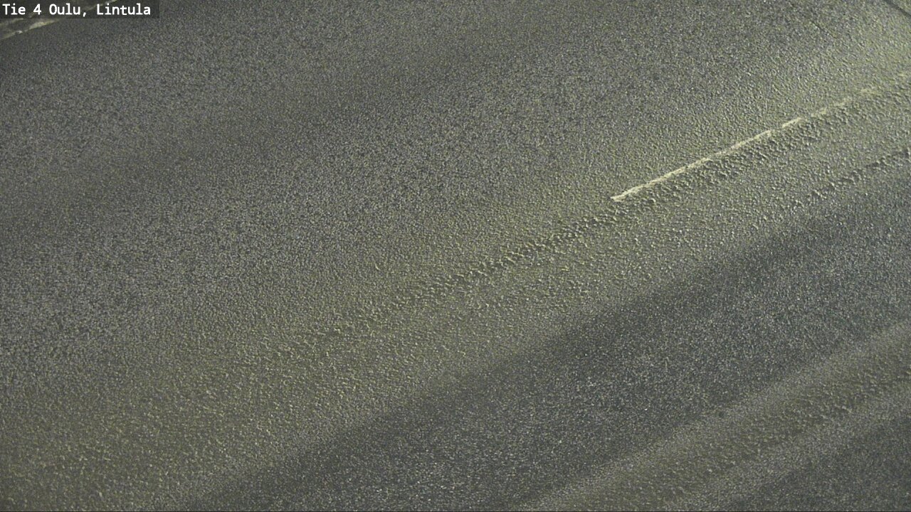 Weather Camera Image Väg 4 Uleåborg, Lintula, Oulu, Pohjois-Pohjanmaa
