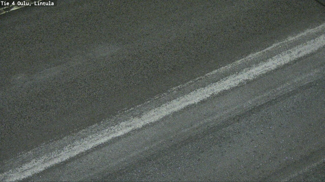 Weather Camera Image Väg 4 Uleåborg, Lintula, Oulu, Pohjois-Pohjanmaa