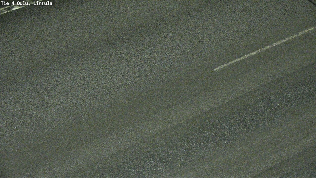 Weather Camera Image Väg 4 Uleåborg, Lintula, Oulu, Pohjois-Pohjanmaa