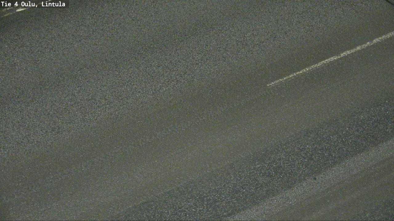 Weather Camera Image Väg 4 Uleåborg, Lintula, Oulu, Pohjois-Pohjanmaa