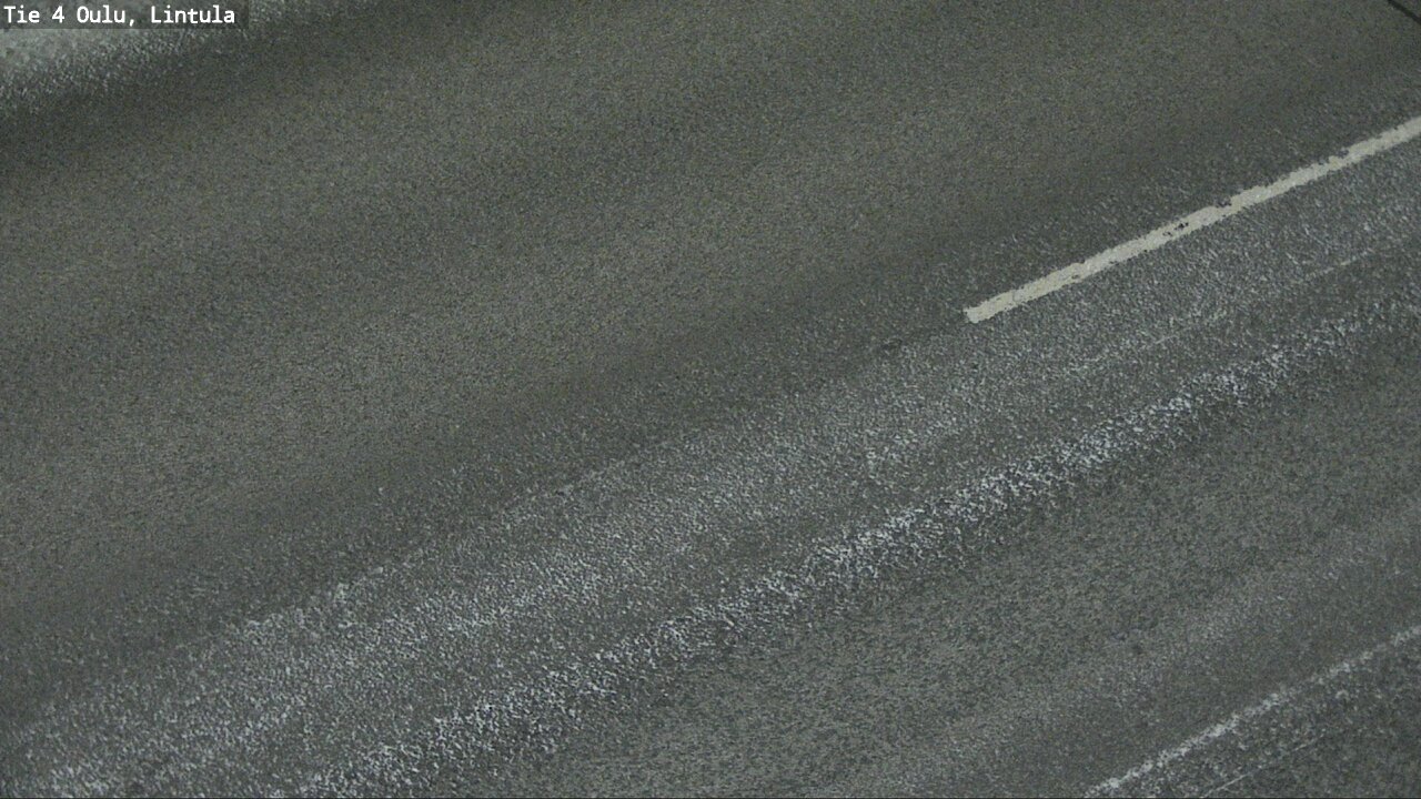 Weather Camera Image Väg 4 Uleåborg, Lintula, Oulu, Pohjois-Pohjanmaa