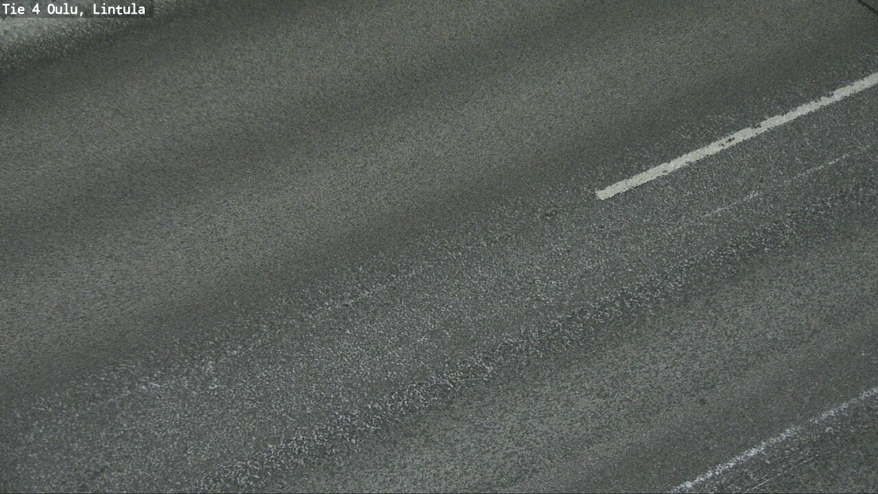 Weather Camera Image Väg 4 Uleåborg, Lintula, Oulu, Pohjois-Pohjanmaa