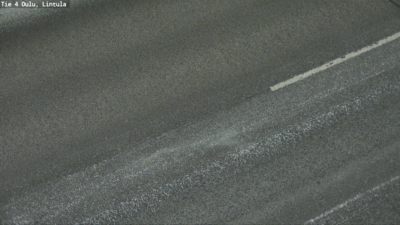 Weather Camera Image Väg 4 Uleåborg, Lintula, Oulu, Pohjois-Pohjanmaa