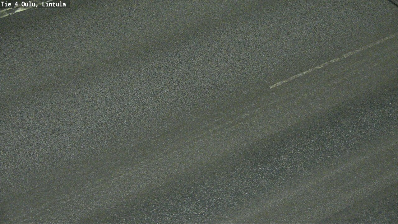 Weather Camera Image Väg 4 Uleåborg, Lintula, Oulu, Pohjois-Pohjanmaa