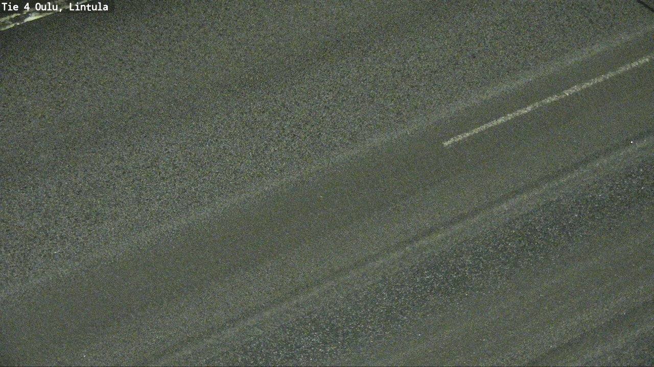 Weather Camera Image Väg 4 Uleåborg, Lintula, Oulu, Pohjois-Pohjanmaa