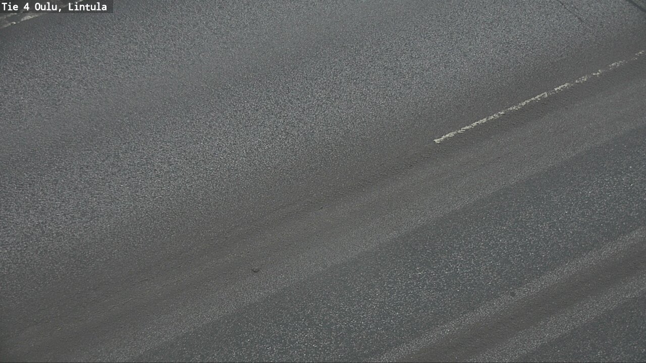 Weather Camera Image Väg 4 Uleåborg, Lintula, Oulu, Pohjois-Pohjanmaa