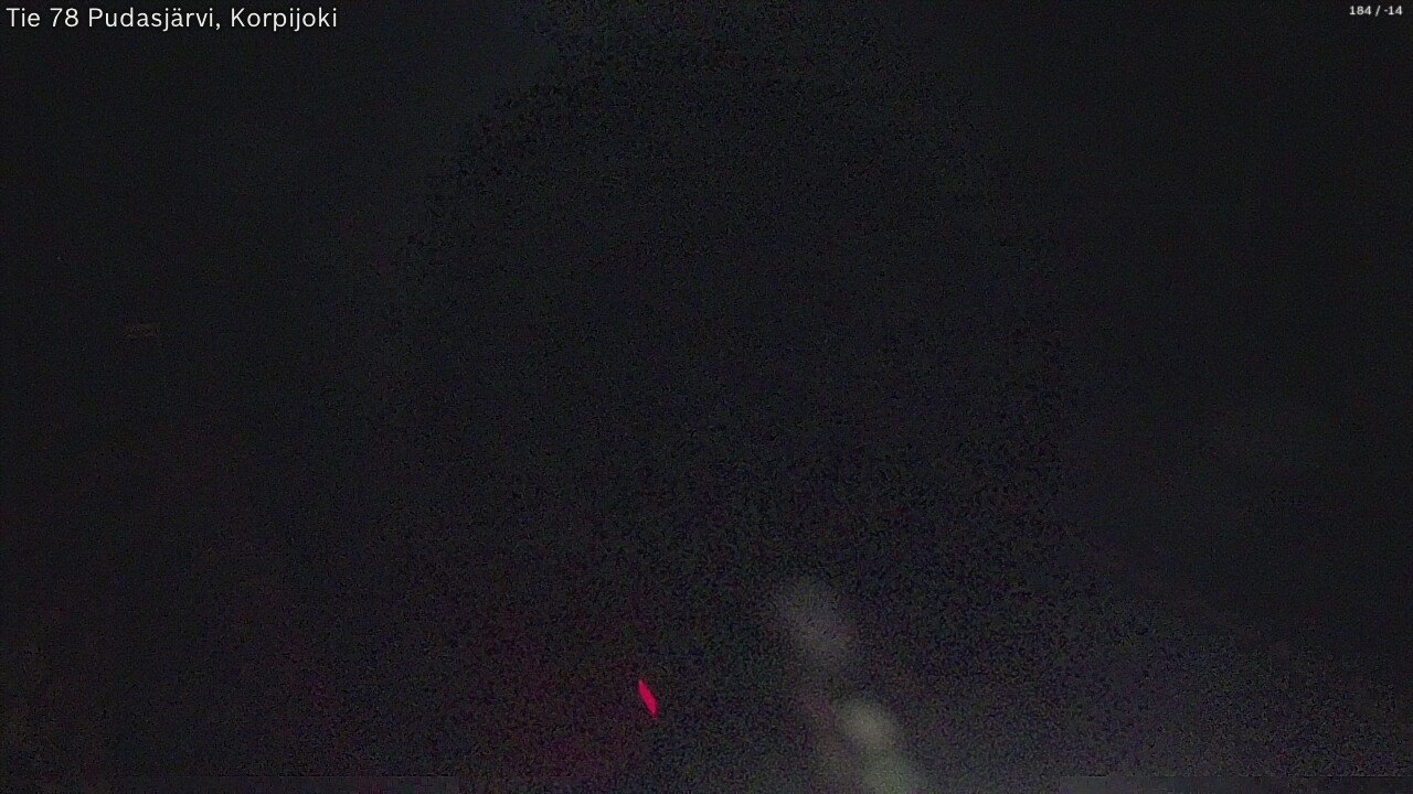 Kelikamerat Kuva Tie 78 Pudasjärvi, Korpijo, Pudasjärvi, Pohjois-Pohjanmaa