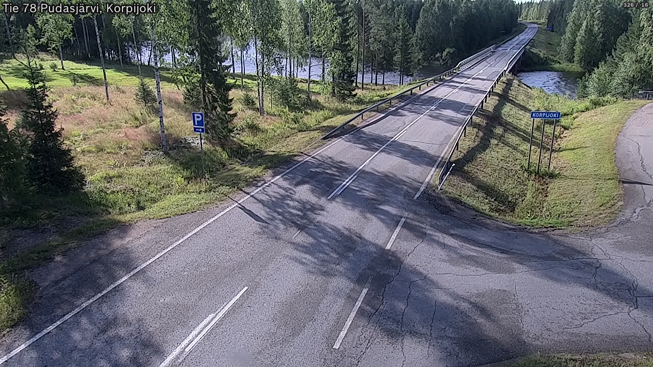 Kelikamerat Kuva Tie 78 Pudasjärvi, Korpijo, Pudasjärvi, Pohjois-Pohjanmaa
