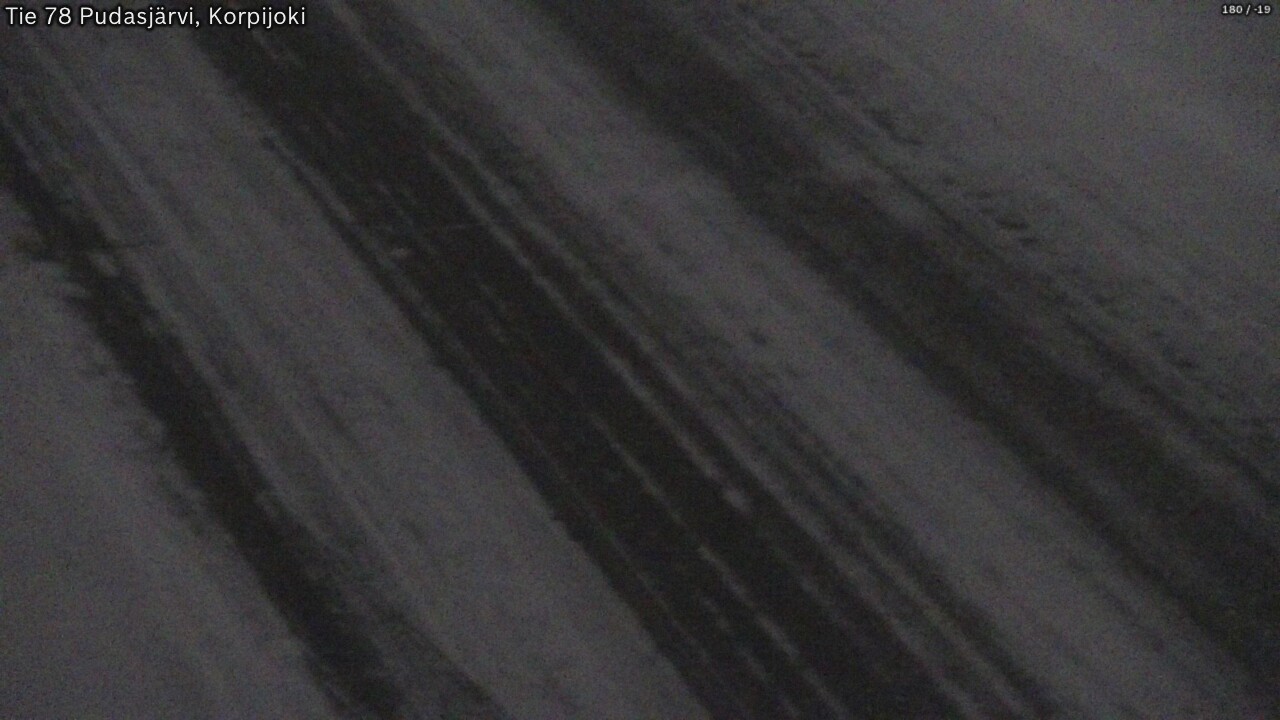 Kelikamerat Kuva Tie 78 Pudasjärvi, Korpijo, Pudasjärvi, Pohjois-Pohjanmaa