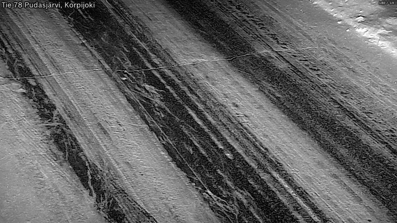 Kelikamerat Kuva Tie 78 Pudasjärvi, Korpijo, Pudasjärvi, Pohjois-Pohjanmaa