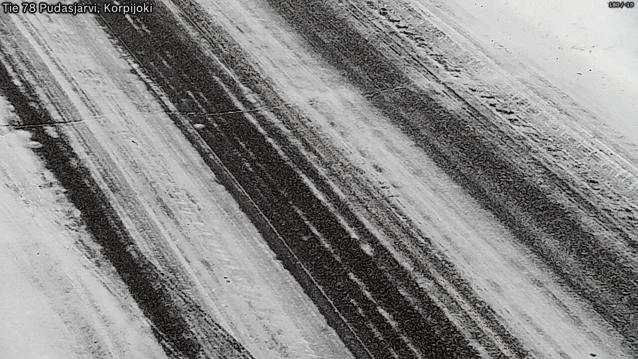 Kelikamerat Kuva Tie 78 Pudasjärvi, Korpijo, Pudasjärvi, Pohjois-Pohjanmaa