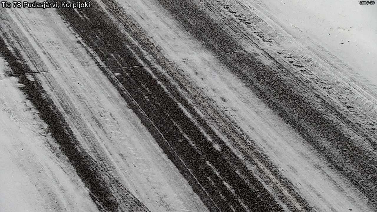 Kelikamerat Kuva Tie 78 Pudasjärvi, Korpijo, Pudasjärvi, Pohjois-Pohjanmaa