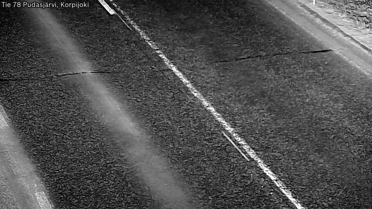 Kelikamerat Kuva Tie 78 Pudasjärvi, Korpijo, Pudasjärvi, Pohjois-Pohjanmaa