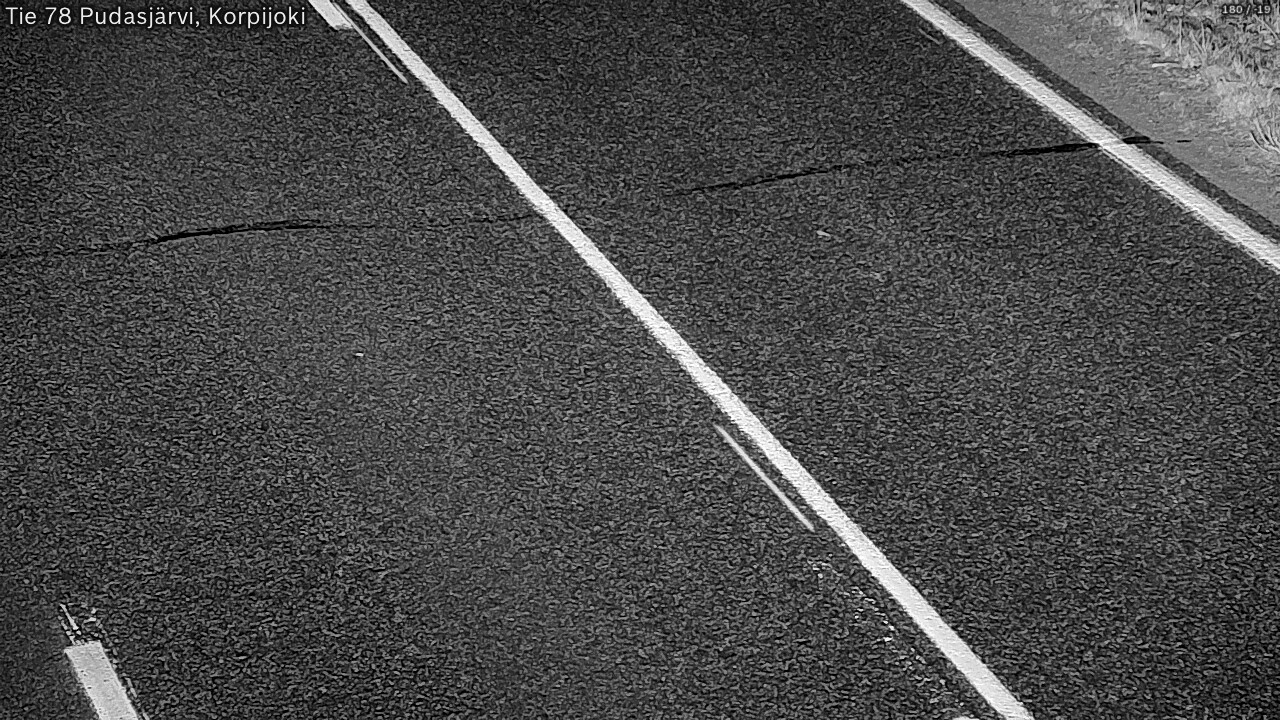 Kelikamerat Kuva Tie 78 Pudasjärvi, Korpijo, Pudasjärvi, Pohjois-Pohjanmaa