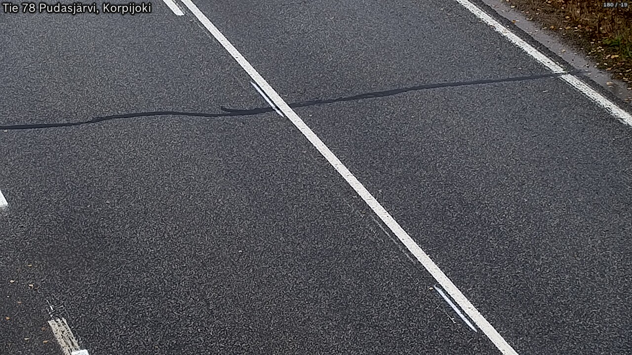 Kelikamerat Kuva Tie 78 Pudasjärvi, Korpijo, Pudasjärvi, Pohjois-Pohjanmaa