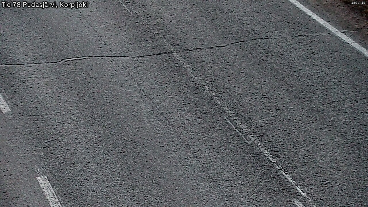 Kelikamerat Kuva Tie 78 Pudasjärvi, Korpijo, Pudasjärvi, Pohjois-Pohjanmaa