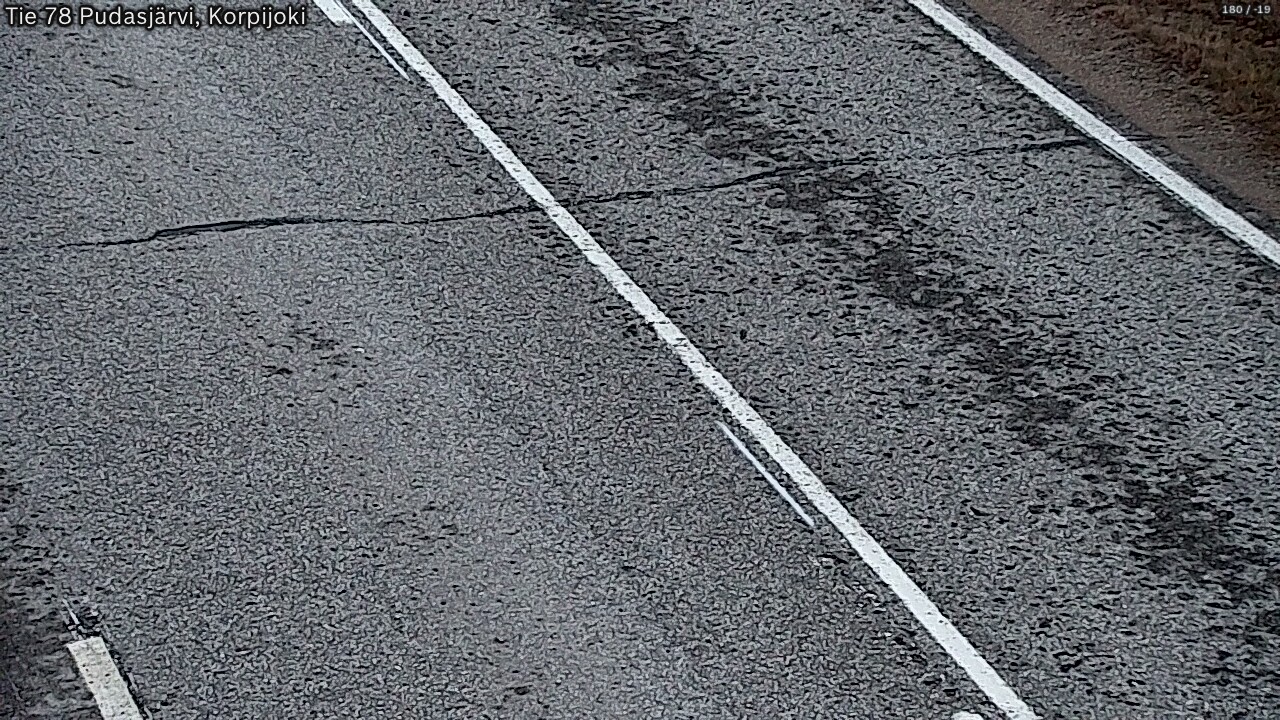 Kelikamerat Kuva Tie 78 Pudasjärvi, Korpijo, Pudasjärvi, Pohjois-Pohjanmaa