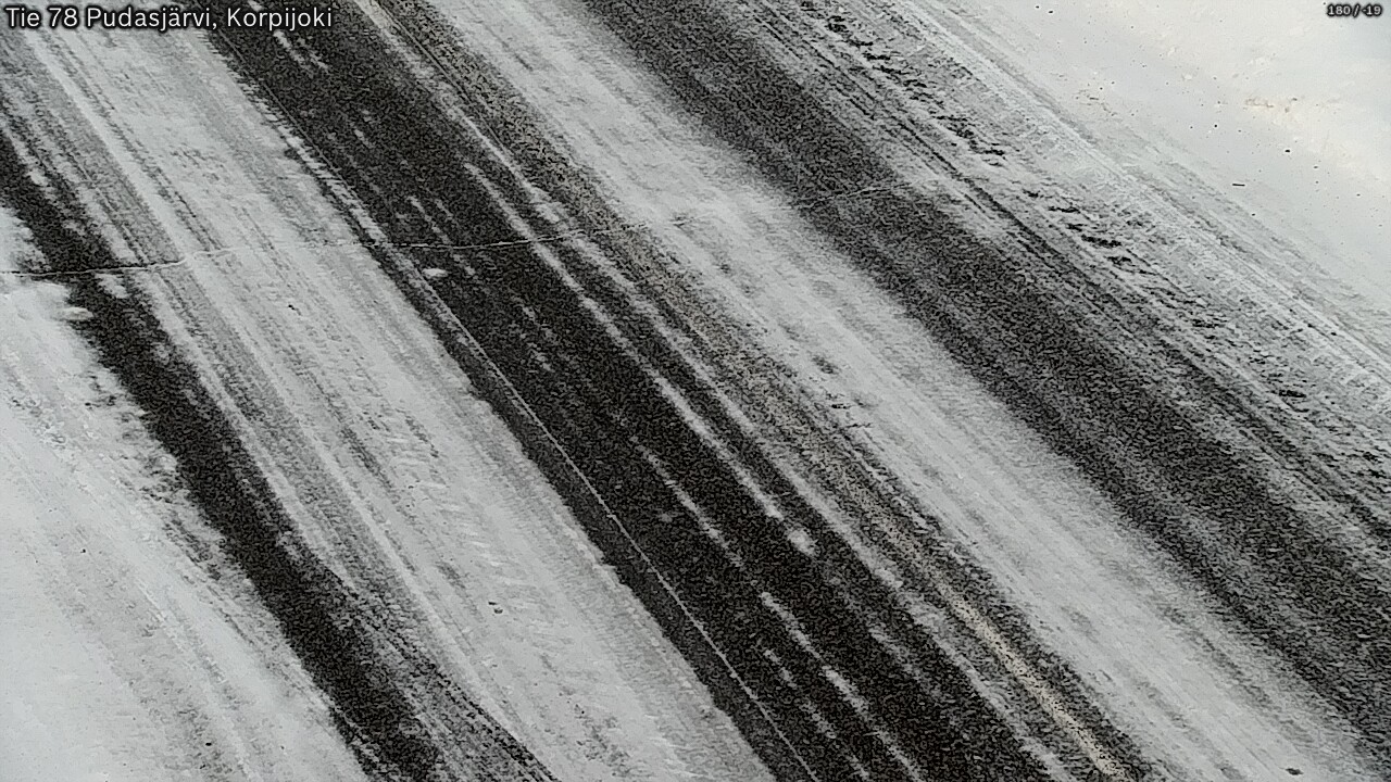 Kelikamerat Kuva Tie 78 Pudasjärvi, Korpijo, Pudasjärvi, Pohjois-Pohjanmaa