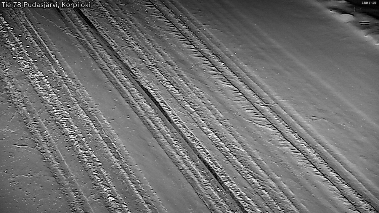 Kelikamerat Kuva Tie 78 Pudasjärvi, Korpijo, Pudasjärvi, Pohjois-Pohjanmaa