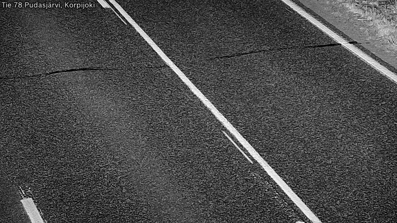 Kelikamerat Kuva Tie 78 Pudasjärvi, Korpijo, Pudasjärvi, Pohjois-Pohjanmaa