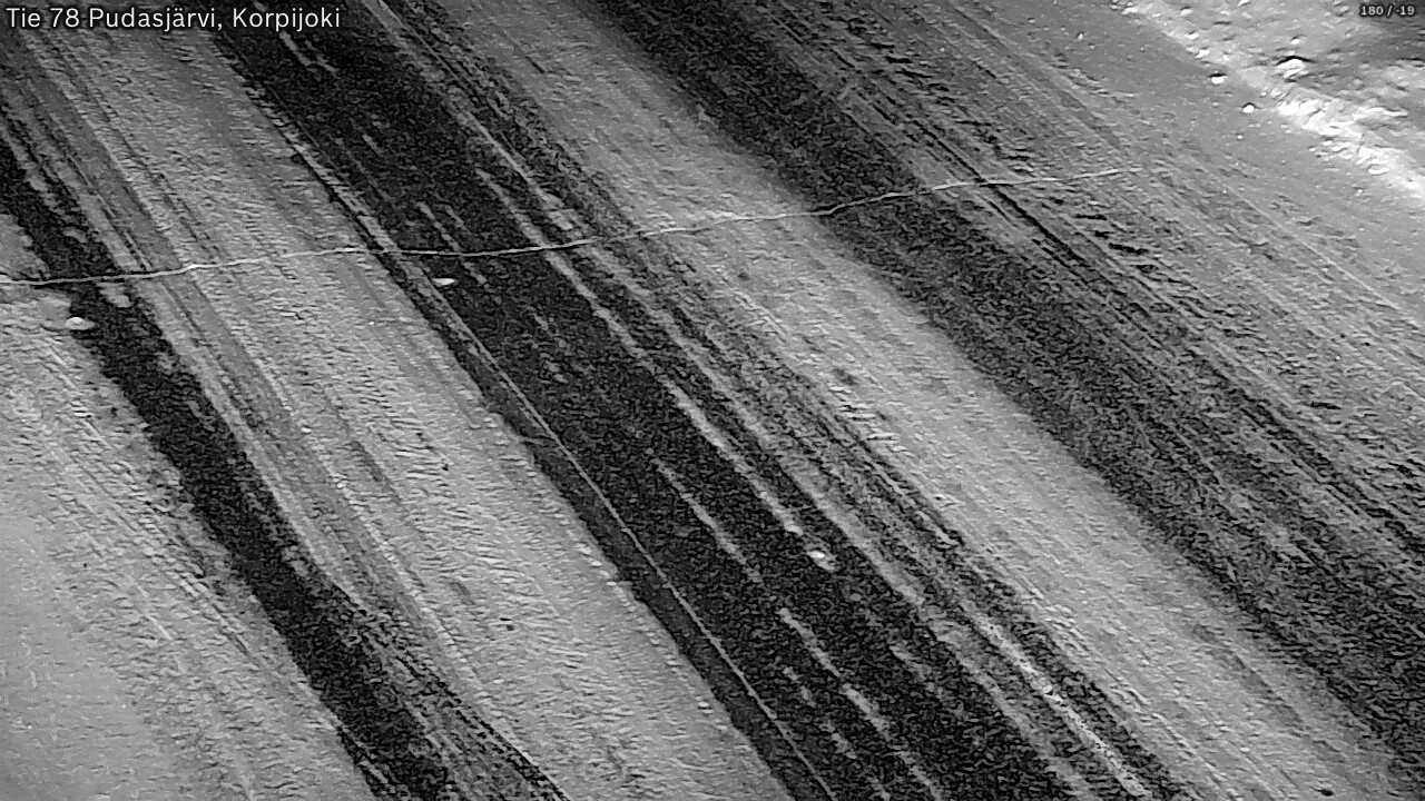 Kelikamerat Kuva Tie 78 Pudasjärvi, Korpijo, Pudasjärvi, Pohjois-Pohjanmaa