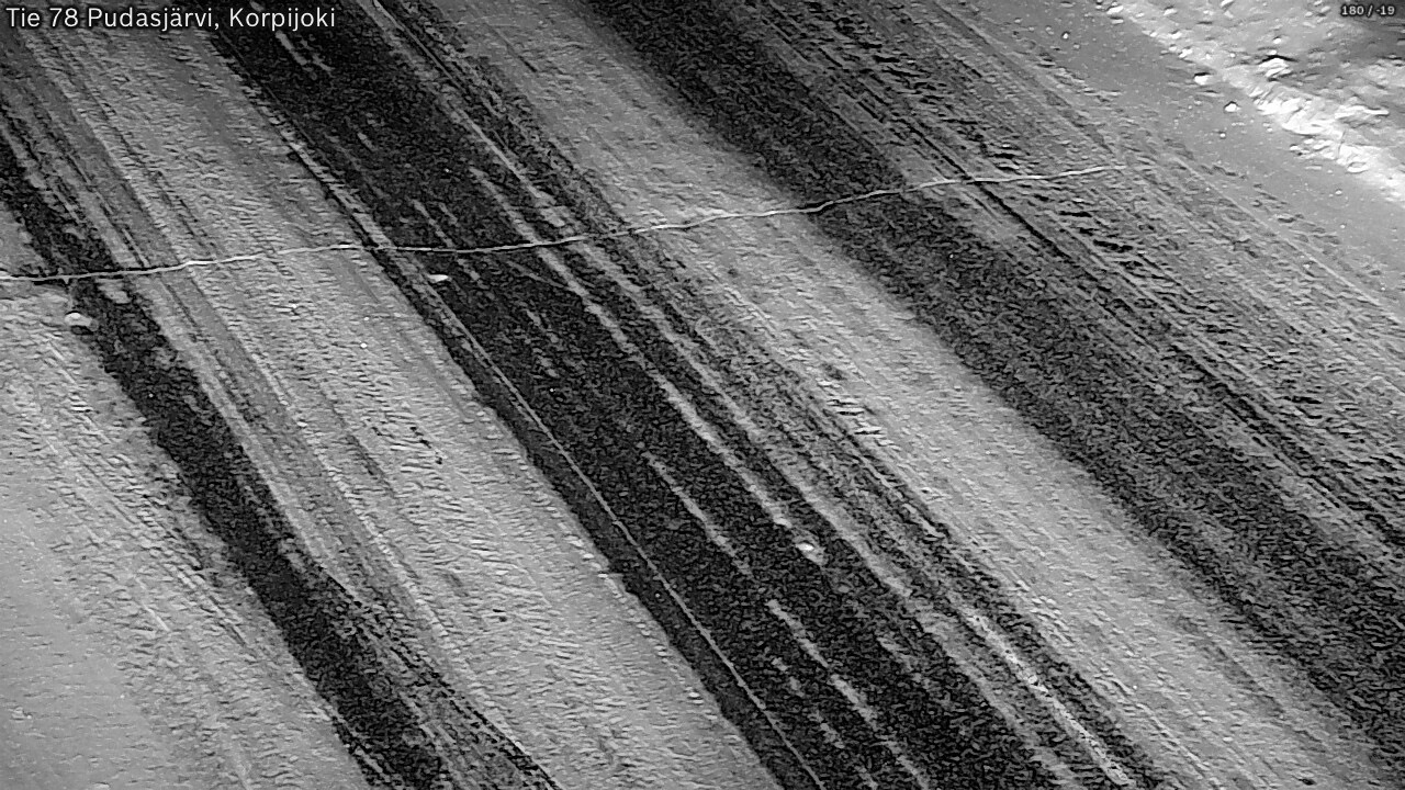 Kelikamerat Kuva Tie 78 Pudasjärvi, Korpijo, Pudasjärvi, Pohjois-Pohjanmaa