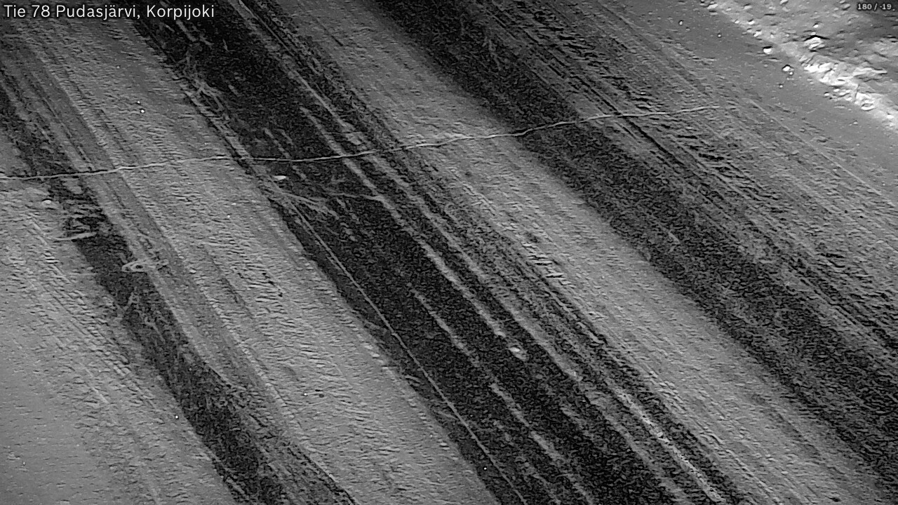 Kelikamerat Kuva Tie 78 Pudasjärvi, Korpijo, Pudasjärvi, Pohjois-Pohjanmaa