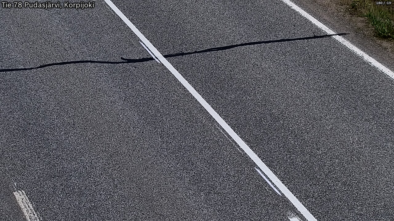 Kelikamerat Kuva Tie 78 Pudasjärvi, Korpijo, Pudasjärvi, Pohjois-Pohjanmaa