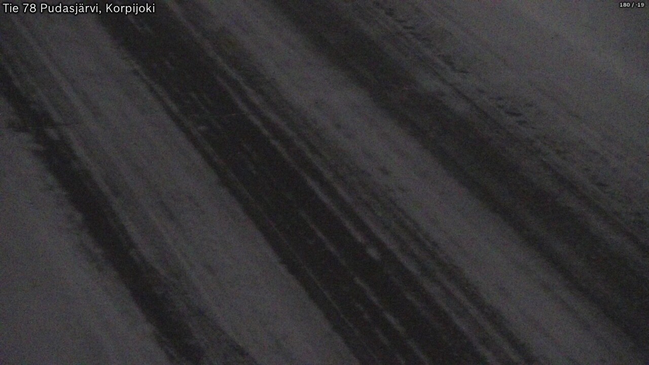 Kelikamerat Kuva Tie 78 Pudasjärvi, Korpijo, Pudasjärvi, Pohjois-Pohjanmaa