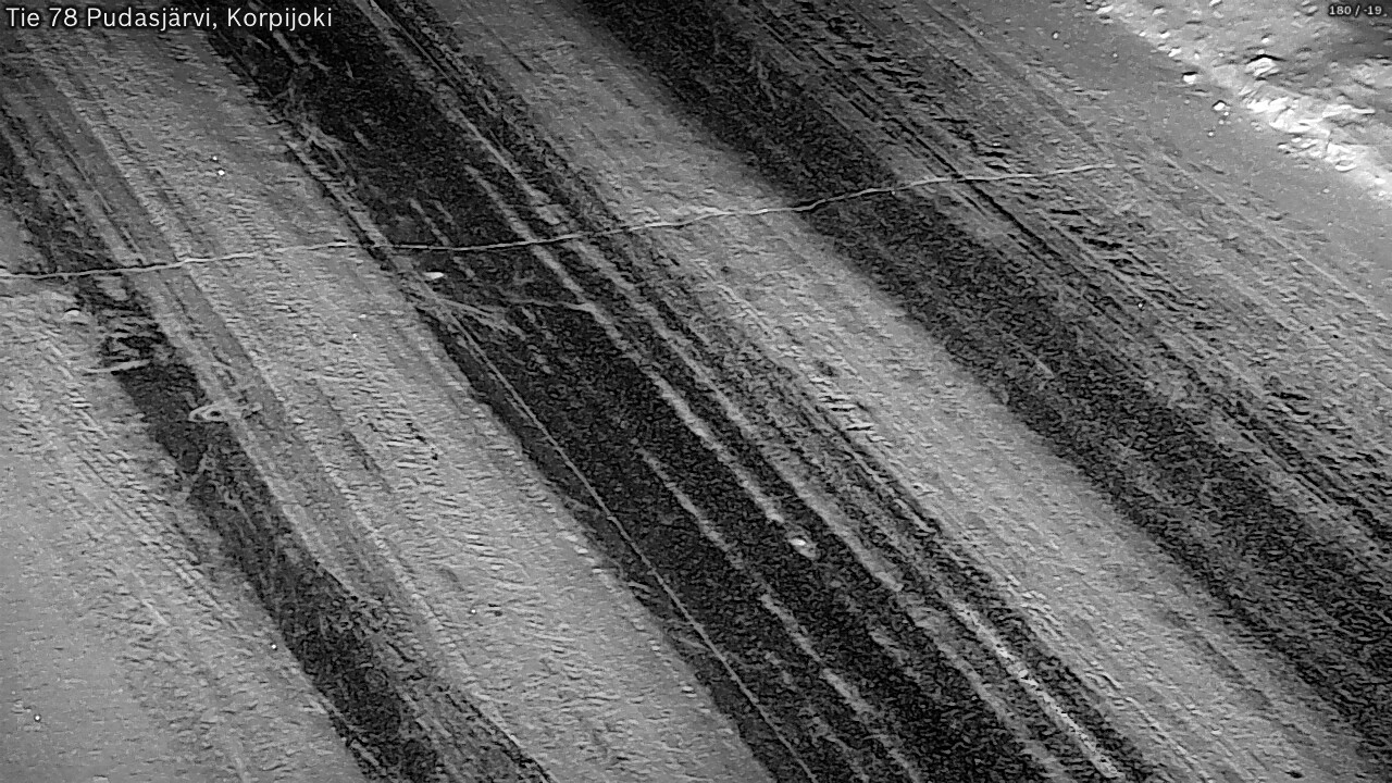 Kelikamerat Kuva Tie 78 Pudasjärvi, Korpijo, Pudasjärvi, Pohjois-Pohjanmaa