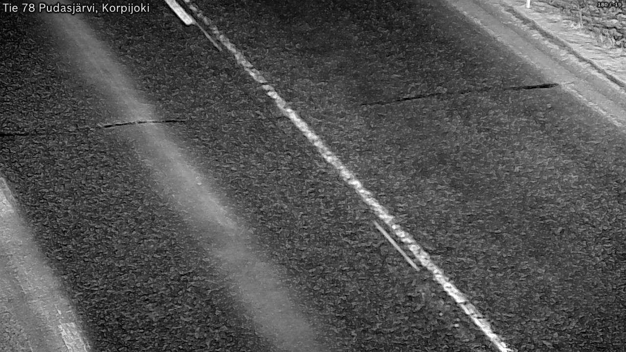 Kelikamerat Kuva Tie 78 Pudasjärvi, Korpijo, Pudasjärvi, Pohjois-Pohjanmaa