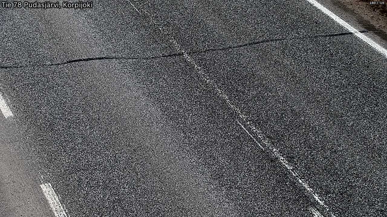 Kelikamerat Kuva Tie 78 Pudasjärvi, Korpijo, Pudasjärvi, Pohjois-Pohjanmaa