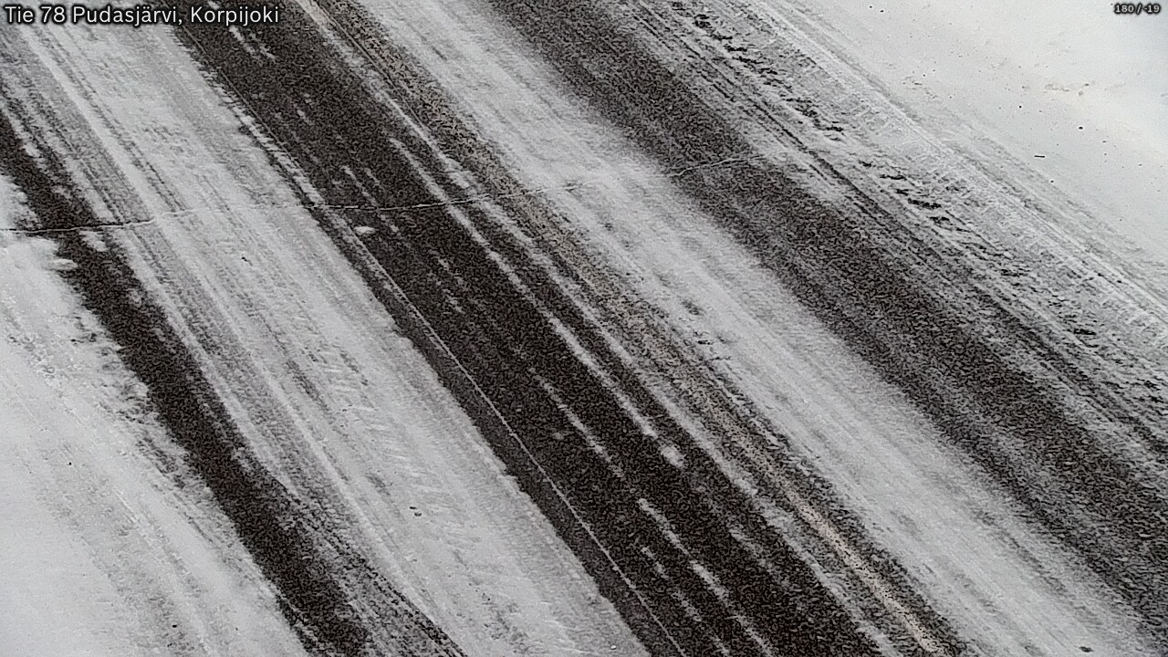 Kelikamerat Kuva Tie 78 Pudasjärvi, Korpijo, Pudasjärvi, Pohjois-Pohjanmaa