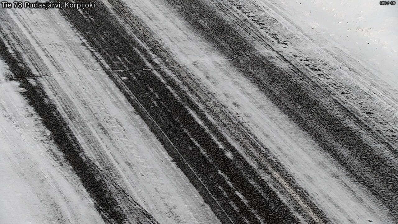 Kelikamerat Kuva Tie 78 Pudasjärvi, Korpijo, Pudasjärvi, Pohjois-Pohjanmaa