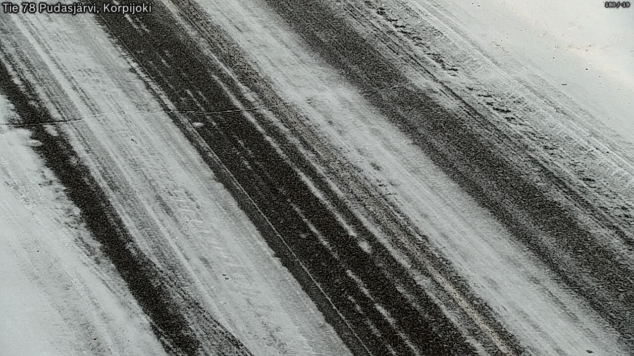 Kelikamerat Kuva Tie 78 Pudasjärvi, Korpijo, Pudasjärvi, Pohjois-Pohjanmaa