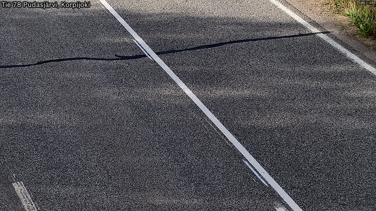 Kelikamerat Kuva Tie 78 Pudasjärvi, Korpijo, Pudasjärvi, Pohjois-Pohjanmaa