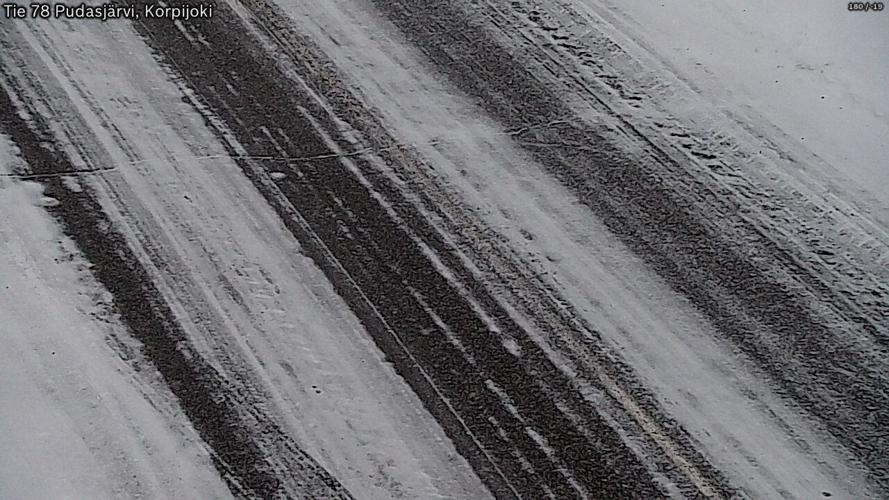 Kelikamerat Kuva Tie 78 Pudasjärvi, Korpijo, Pudasjärvi, Pohjois-Pohjanmaa
