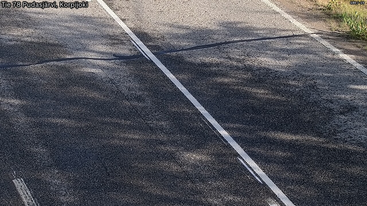 Kelikamerat Kuva Tie 78 Pudasjärvi, Korpijo, Pudasjärvi, Pohjois-Pohjanmaa