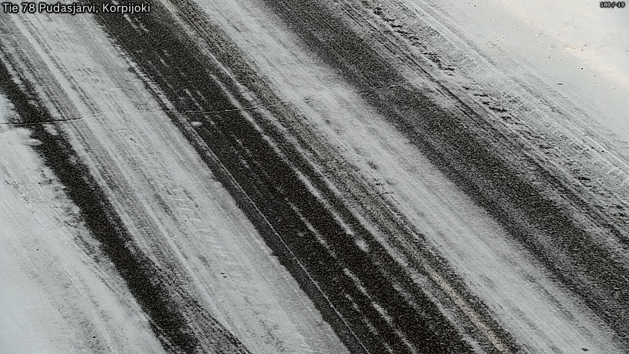 Kelikamerat Kuva Tie 78 Pudasjärvi, Korpijo, Pudasjärvi, Pohjois-Pohjanmaa