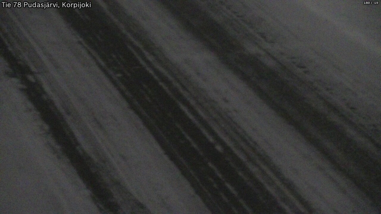 Kelikamerat Kuva Tie 78 Pudasjärvi, Korpijo, Pudasjärvi, Pohjois-Pohjanmaa