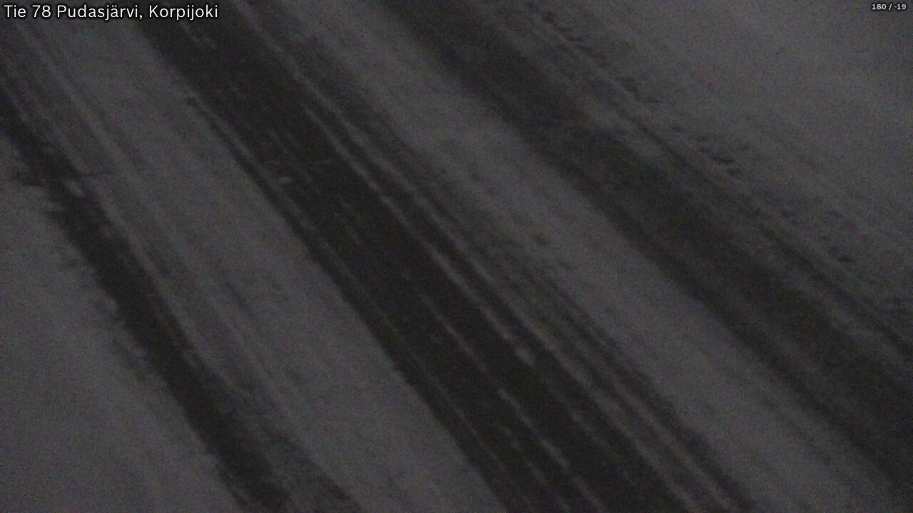 Kelikamerat Kuva Tie 78 Pudasjärvi, Korpijo, Pudasjärvi, Pohjois-Pohjanmaa