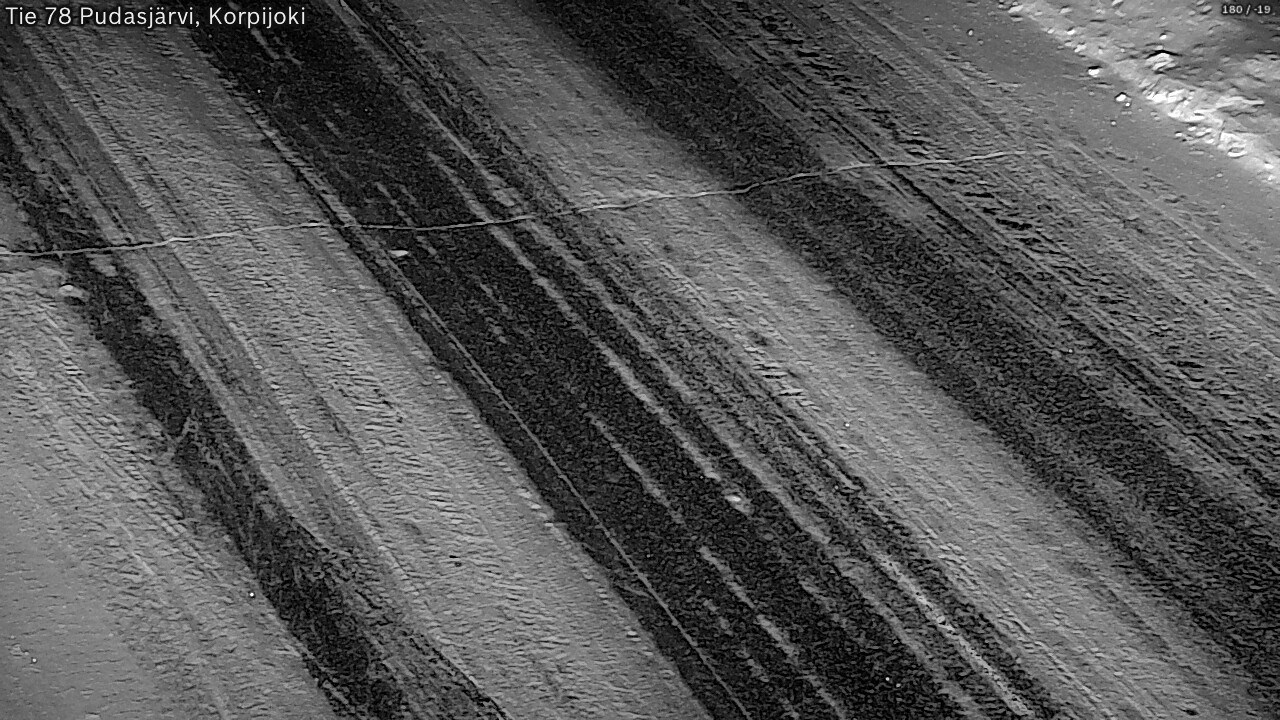 Kelikamerat Kuva Tie 78 Pudasjärvi, Korpijo, Pudasjärvi, Pohjois-Pohjanmaa