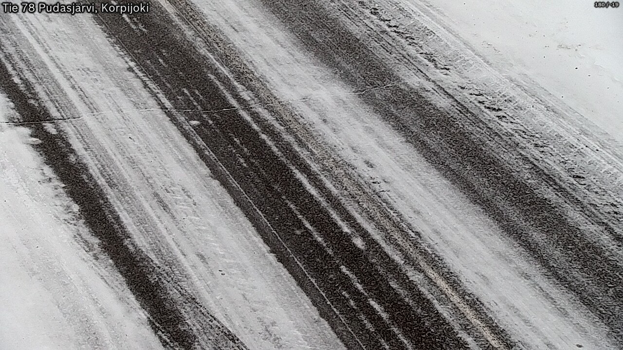 Kelikamerat Kuva Tie 78 Pudasjärvi, Korpijo, Pudasjärvi, Pohjois-Pohjanmaa