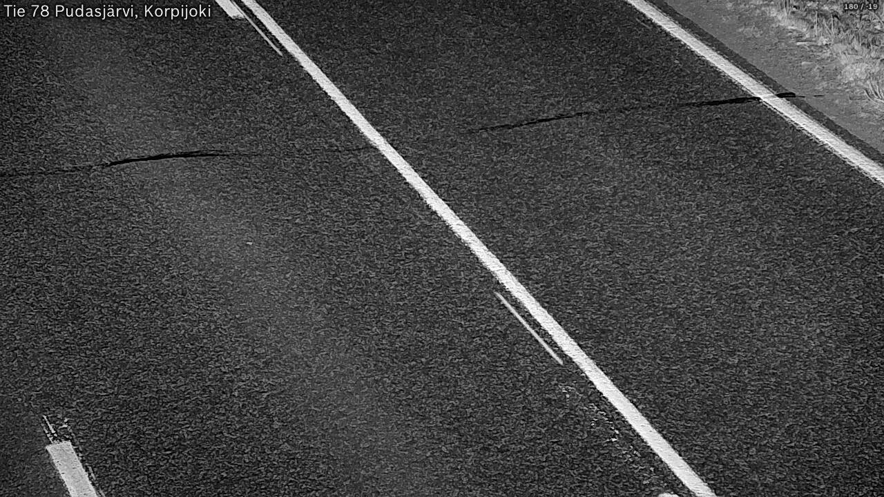 Kelikamerat Kuva Tie 78 Pudasjärvi, Korpijo, Pudasjärvi, Pohjois-Pohjanmaa
