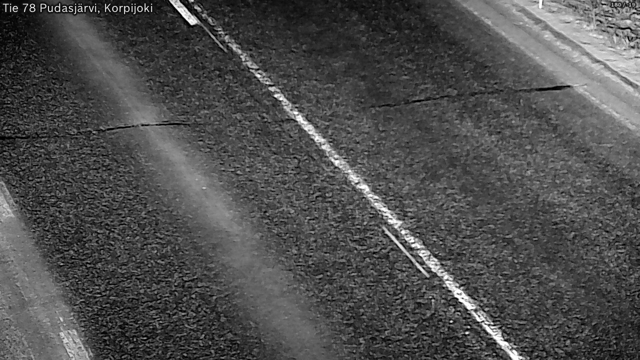 Kelikamerat Kuva Tie 78 Pudasjärvi, Korpijo, Pudasjärvi, Pohjois-Pohjanmaa
