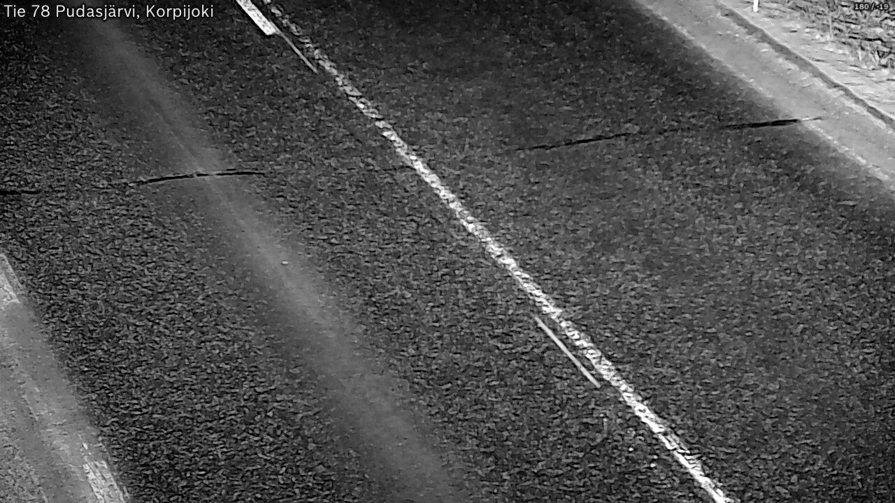 Kelikamerat Kuva Tie 78 Pudasjärvi, Korpijo, Pudasjärvi, Pohjois-Pohjanmaa
