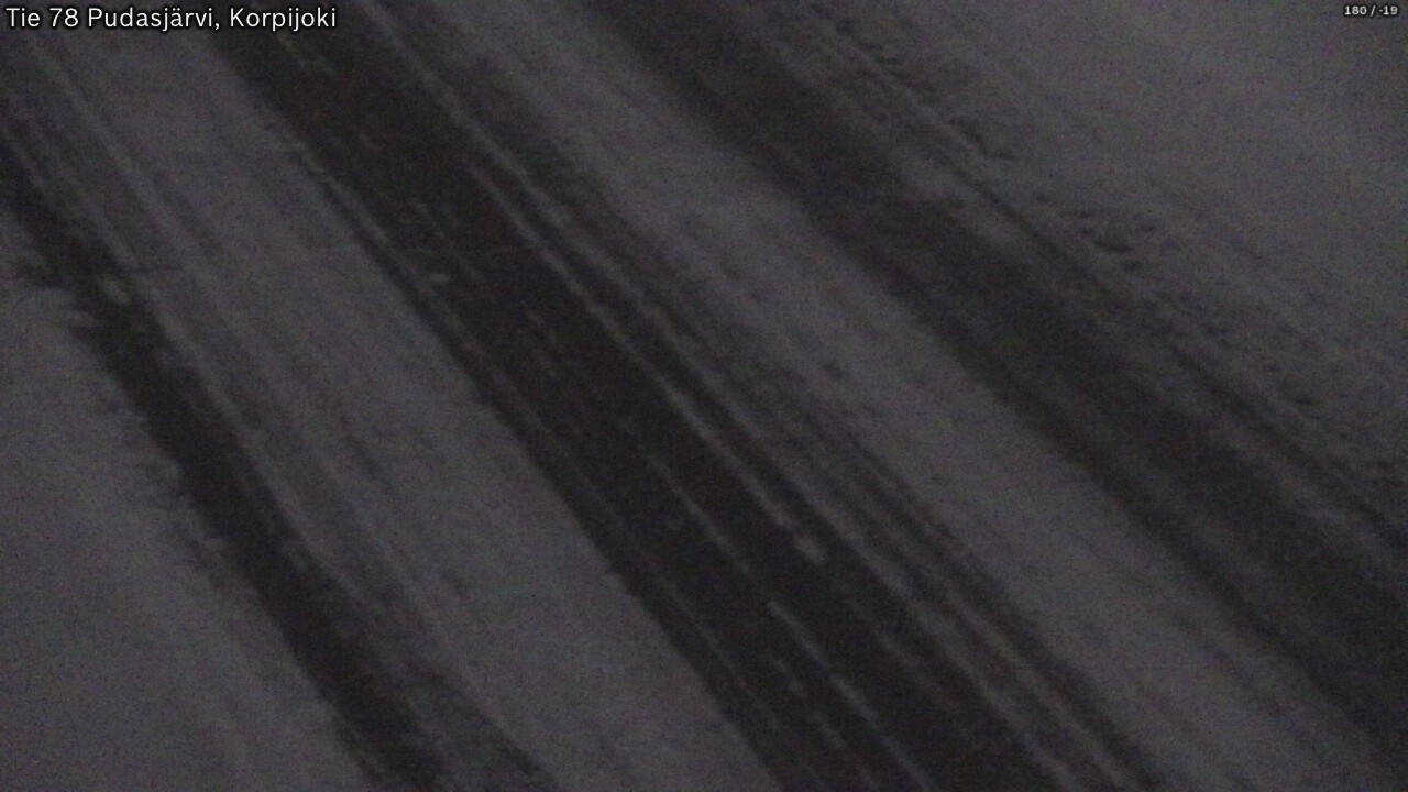 Kelikamerat Kuva Tie 78 Pudasjärvi, Korpijo, Pudasjärvi, Pohjois-Pohjanmaa